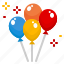 balloons, party, celebration, decoration, circus, ornament, festival 