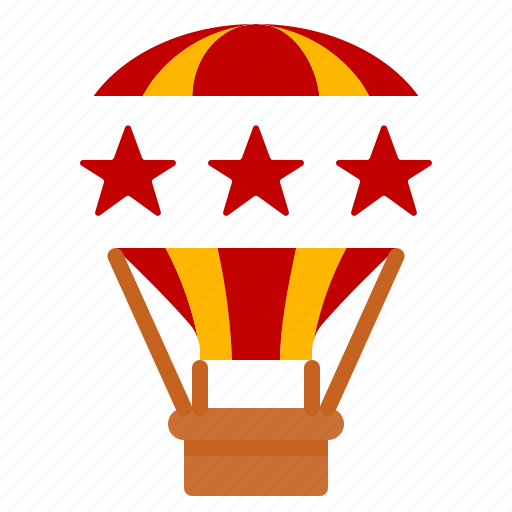 Hot, air, balloon, carnivals, circus, festival, travel icon - Download on Iconfinder