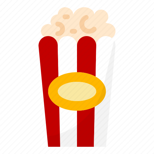 Popcorn, corn, party, circus, festival, cinema icon - Download on Iconfinder