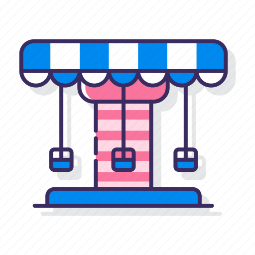 Merry-go-round, carousel, amusement, carnival, park, rides icon - Download on Iconfinder