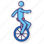 ride, bike, unicycle, bicycle, performance, cycling 