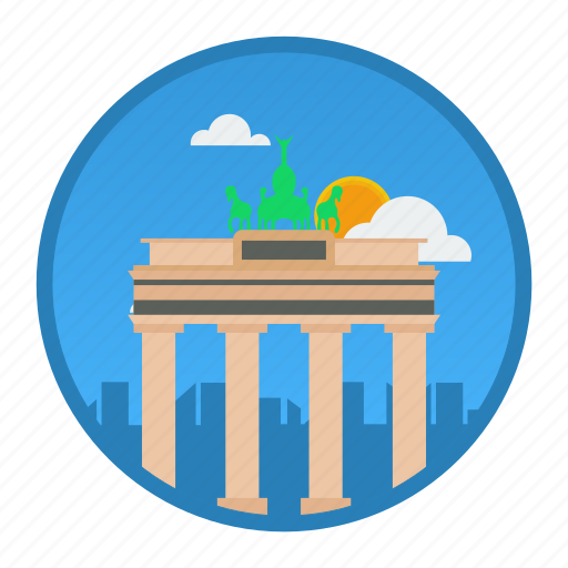Berlin, big city, city, germany, place, world, world city icon - Download on Iconfinder