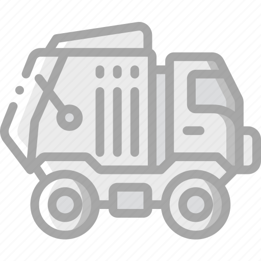 Amenities, bin, council, lorry, rubbish, services, trash icon - Download on Iconfinder