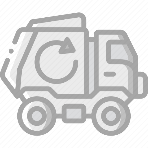 Amenities, bin, city, council, lorry, recycle, services icon - Download on Iconfinder