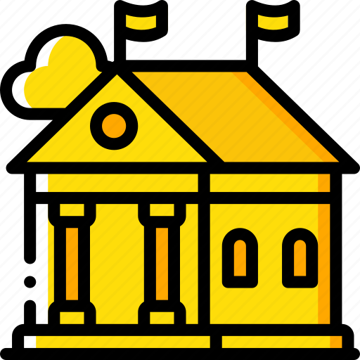 Amenities, city, council, hall, services, town icon - Download on Iconfinder