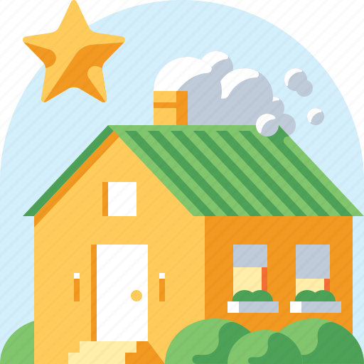 Building, city, favorite, home, house, real estate, star icon - Download on Iconfinder