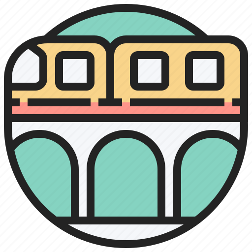 Electric, metro, sky, train, transport icon - Download on Iconfinder