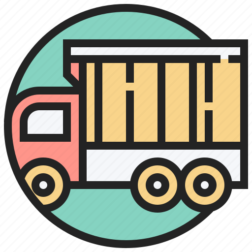 Cargo, delivery, logistic, shipment, truck icon - Download on Iconfinder