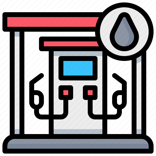 Filling, gas, oil, station, water icon - Download on Iconfinder