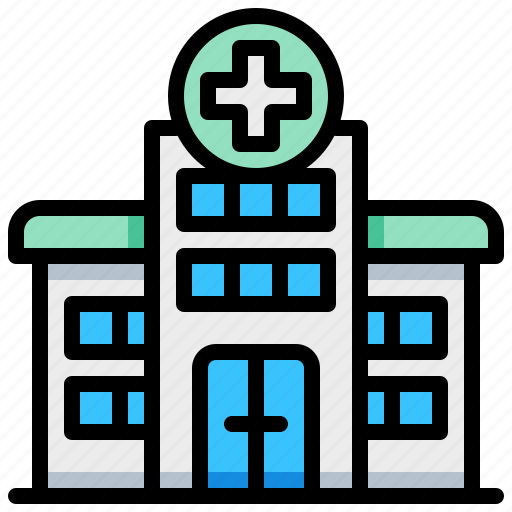  Building  clinic health healthcare hospital  icon 