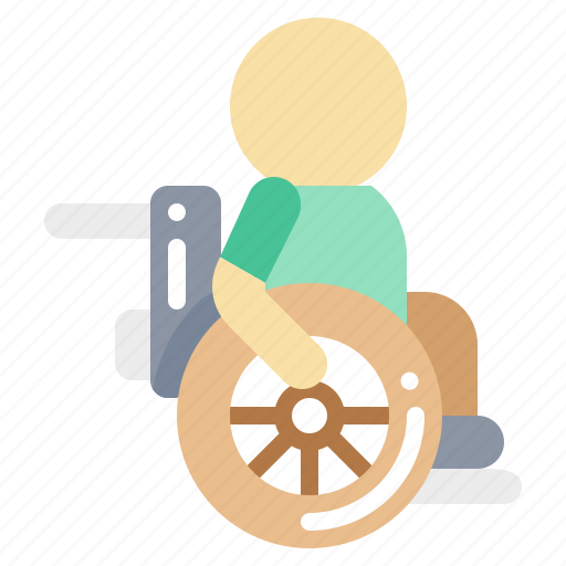 Accessibility, cart, disabled, man icon - Download on Iconfinder