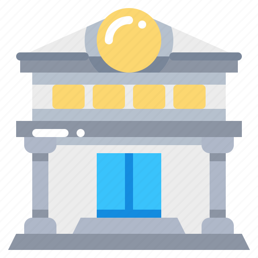 Architecture, bank, banking, building icon - Download on Iconfinder