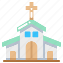 architecture, building, church, cross