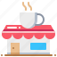 building, cafe, coffee, cup, shop 
