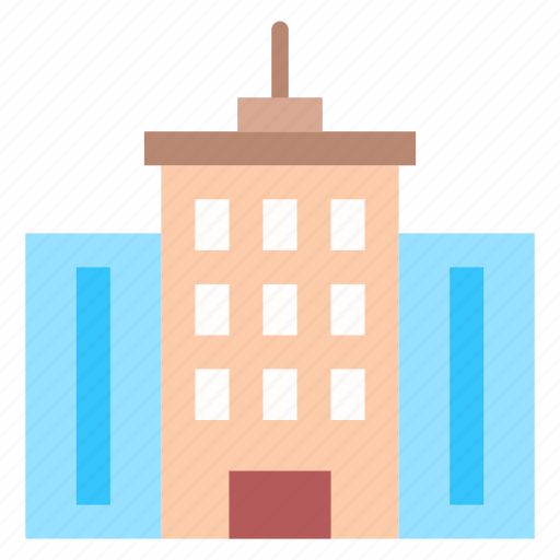 Apartments, building, flats, office block, residential flats icon - Download on Iconfinder