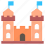 building, castle, citadel, fortress, tower 