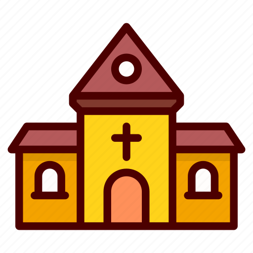 Catholic, chapel, christian building, church, religious place icon - Download on Iconfinder