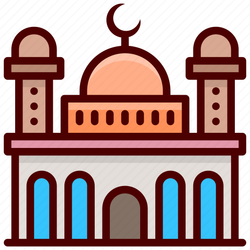 Building, house of god, islamic building, mosque, religious place icon - Download on Iconfinder