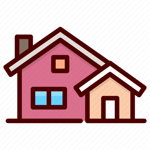 Bungalows, cabins, cottages, houses, villas icon - Download on Iconfinder