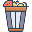 container, dustbin, garbage, recycling, rubbish, trash cans, wastebasket 