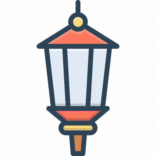 Ancient, antique, architecture, lamp post, lantem, light, street icon - Download on Iconfinder