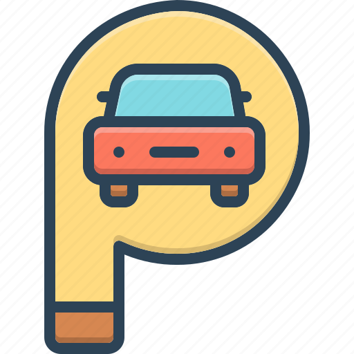 Parking, parking sign, roadsign, sign, traffic, transport icon - Download on Iconfinder