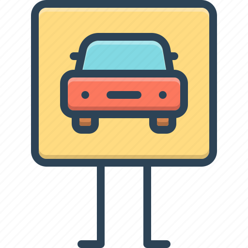 Car, parking, roadsign, sign, traffic, transport icon - Download on Iconfinder