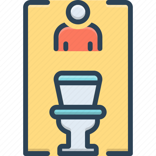 Bathroom, hygiene, lavatory, restroom, sanitary, toilet, washroom icon - Download on Iconfinder
