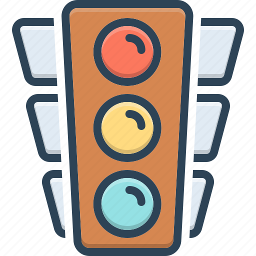 Control, safety, semaphore, signal, stoplight, traffic, traffic light icon - Download on Iconfinder