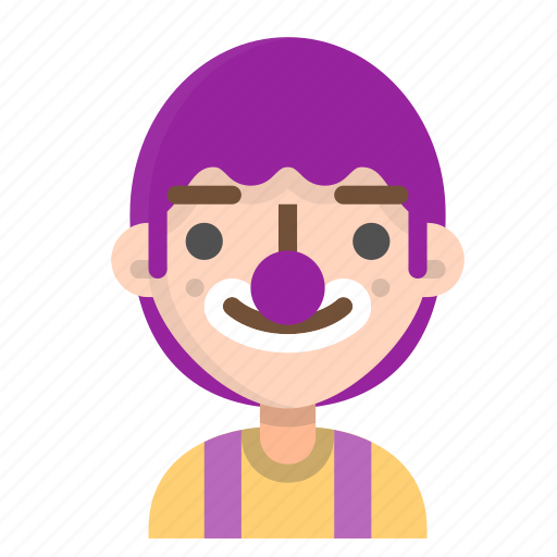 Emoji, face, man, avatar, clown, emoticon, people icon - Download on Iconfinder