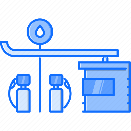 Architecture, building, gas, gasoline, petrol, station icon - Download on Iconfinder