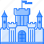 architecture, building, castle, flag, stronghold, wall 