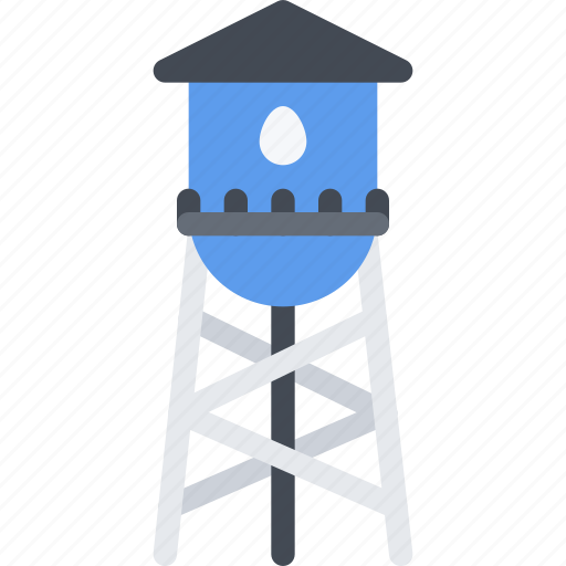 Architect, architecture, build, building, city, tower, water icon - Download on Iconfinder