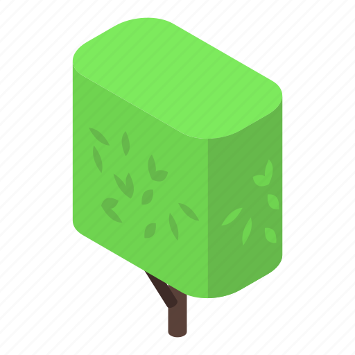 Forest, tree, isometric icon - Download on Iconfinder