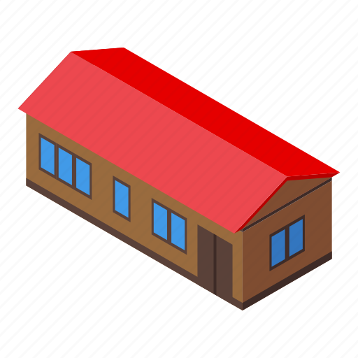 Urban, building, isometric icon - Download on Iconfinder