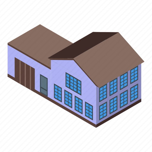 Urban, house, isometric icon - Download on Iconfinder