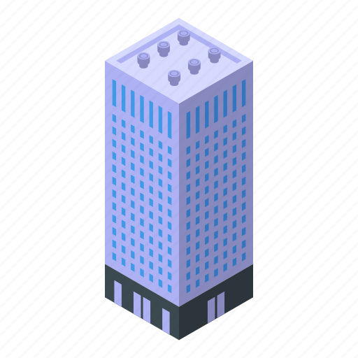 Business, service, building, isometric icon - Download on Iconfinder
