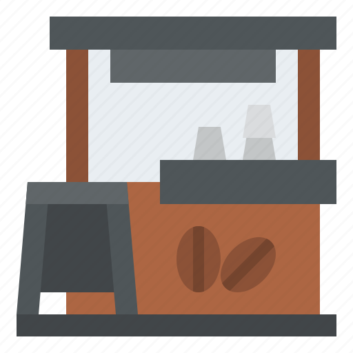 Coffee, kiosk, shop icon - Download on Iconfinder
