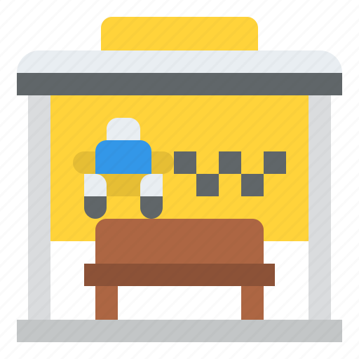 Taxi, station, buiding icon - Download on Iconfinder