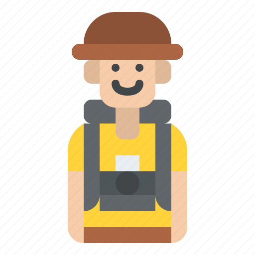 Tourist, traveller, people icon - Download on Iconfinder