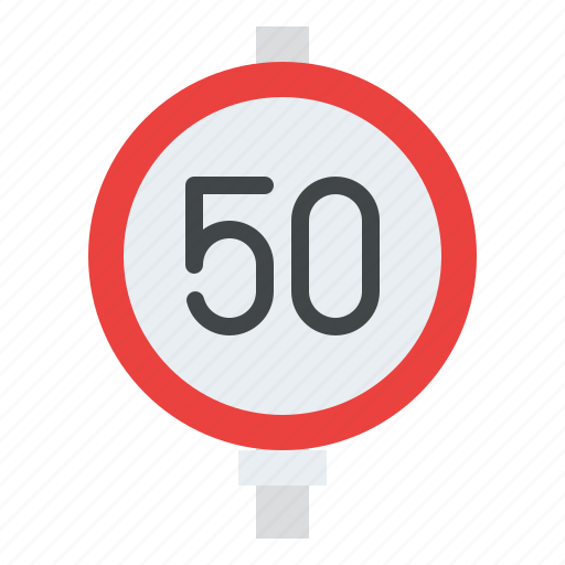 Speed, limit, city, sign icon - Download on Iconfinder