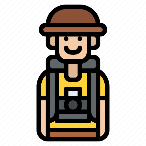 Tourist, traveller, people icon - Download on Iconfinder