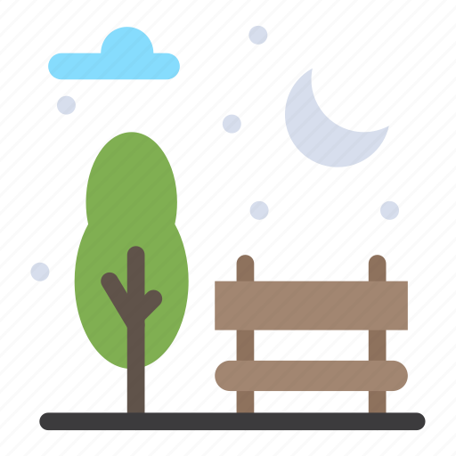 Bench, city, park icon - Download on Iconfinder