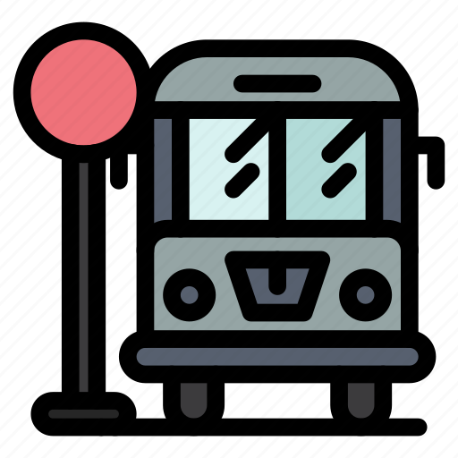 Bus, city, life, stop icon - Download on Iconfinder