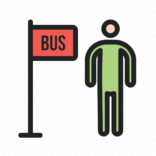 Bus, city, road, shelter, stop, street, transport icon - Download on Iconfinder