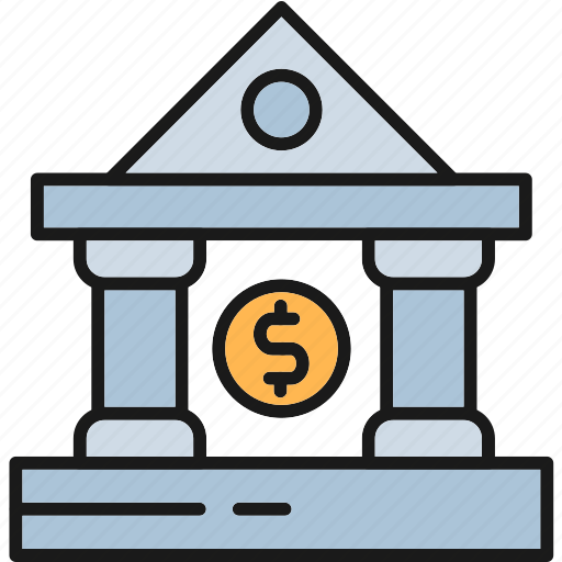 Bank, banking, building, finance, goverment, institution, pantheon icon - Download on Iconfinder
