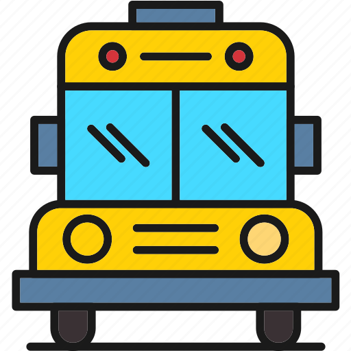 Bus, city, transportation, travel, school icon - Download on Iconfinder
