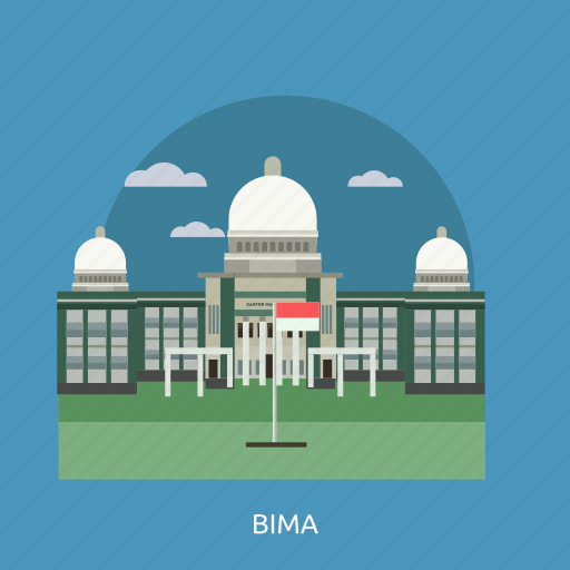 Bima, building, city, indonesian, monument, travel icon - Download on Iconfinder