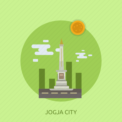 Building, city, indonesian, jogja city, monument, travel icon - Download on Iconfinder