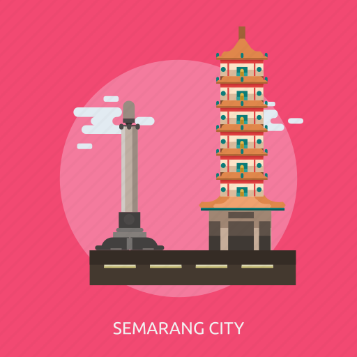 Building, city, indonesian, monument, semarang city, travel icon - Download on Iconfinder